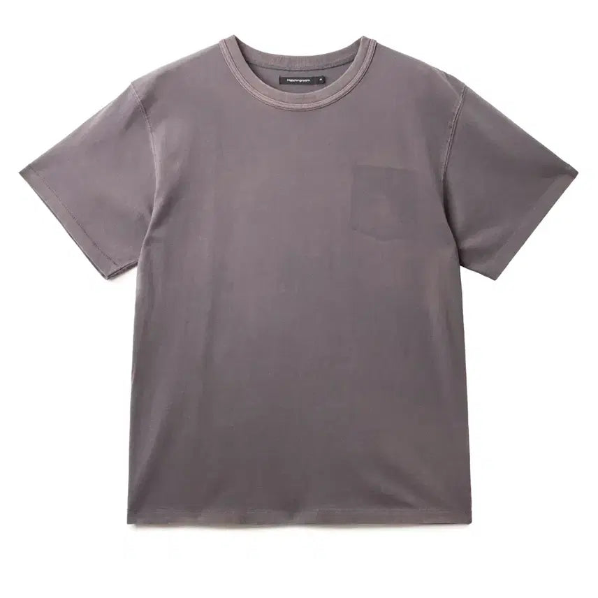 [BUNJANG] Hatching Room Bleached T-Shirt Purple Grey / [2] 해칭룸 블리치드 반팔티셔츠 퍼플그레이