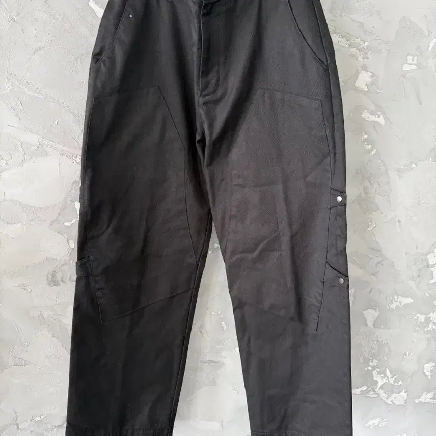 [BUNJANG] FREKER Black Cotton Cargo Pants M Size / FREKER 블랙 팬츠 M 사이즈
