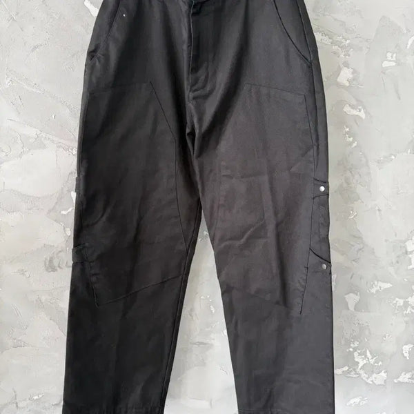[BUNJANG] FREKER Black Cotton Cargo Pants M Size / FREKER 블랙 팬츠 M 사이즈