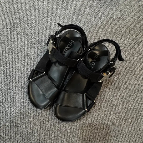 [BUNJANG] Prada Black Sandals / 프라다 블랙 샌들 260(7)