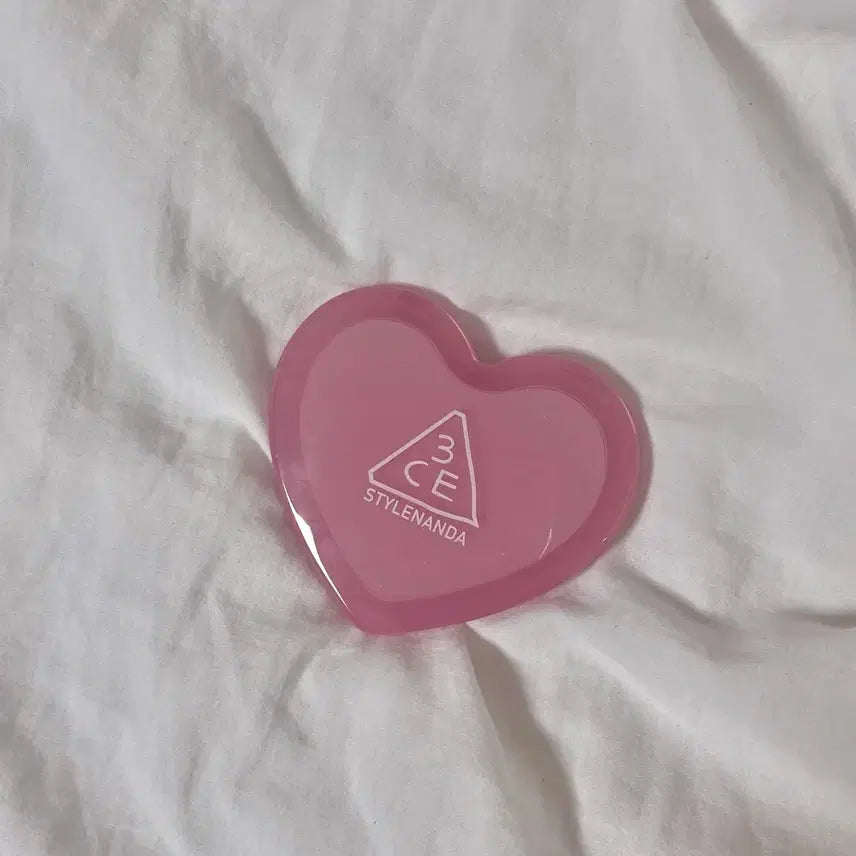 [BUNJANG] 3CE Heart Mirror / 3CE 쓰리씨이 쓸씨이 하트 거울