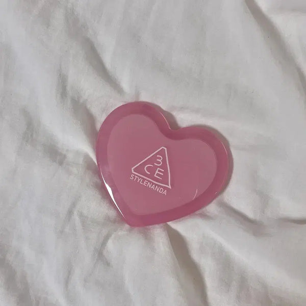[BUNJANG] 3CE Heart Mirror / 3CE 쓰리씨이 쓸씨이 하트 거울