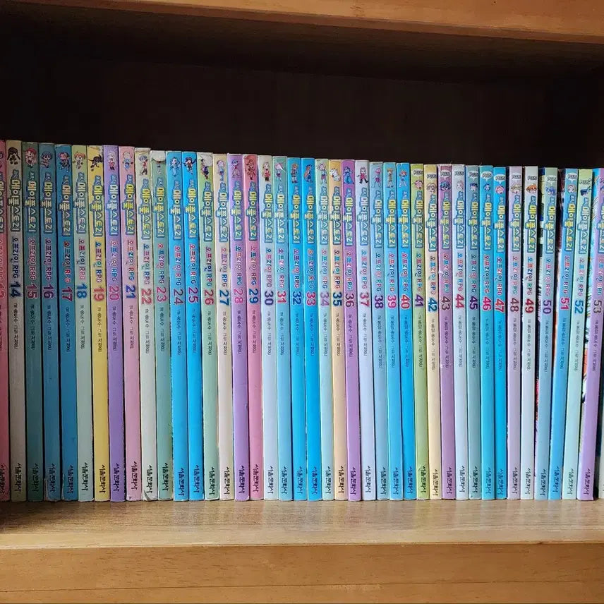 [BUNJANG] Comic MapleStory Complete Series Volume 11-54 (44 Books Set) / 코믹 메이플스토리 만화책 44권 세트 (11~54권)