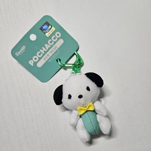 [BUNJANG] Sanrio Official Joint Bag Charm Posket Pochacco / (새상품) 산리오 정품 조인트 가방 걸이 키링 관절 인형 포차코