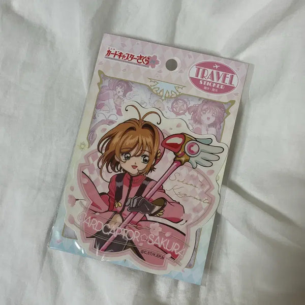 [BUNJANG] Cardcaptor Sakura Cherry Travel Large Sticker / 카드캡터 사쿠라 체리 트래블 대형스티커