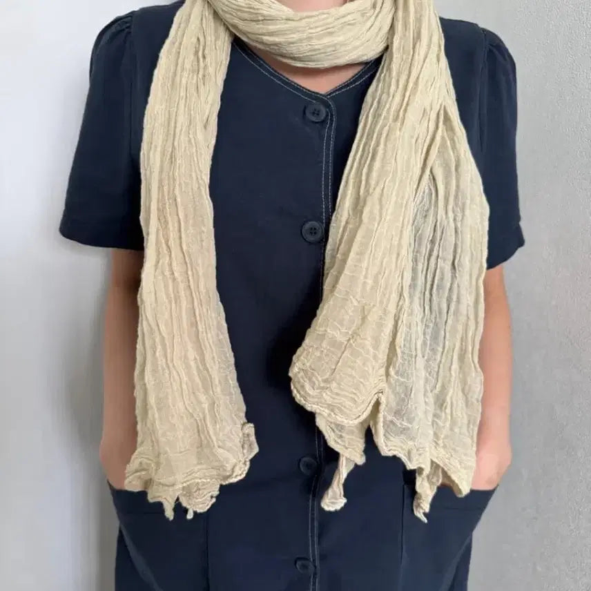 [BUNJANG] Navy Stitch Button Dress / 네이비 스티치 버튼 원피스