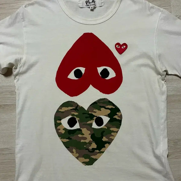 [BUNJANG] Comme des Garçons Camouflage Short Sleeve T-Shirt / 꼼데가르송 카모플라주