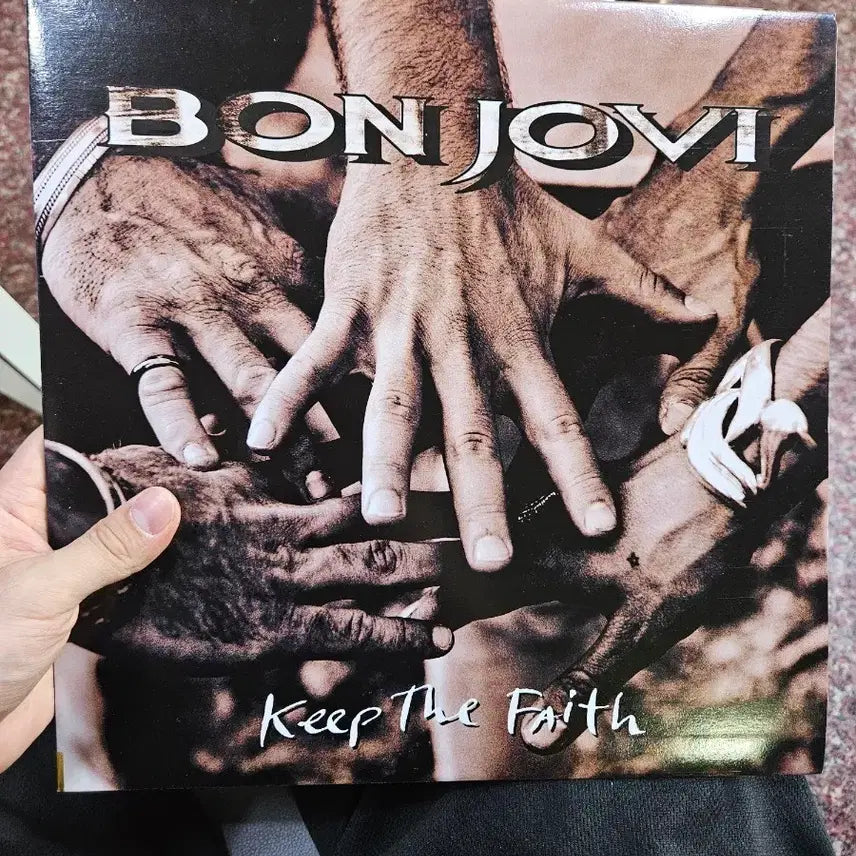 [BUNJANG] Bon Jovi Keep The Faith LP / 본 조비 Keep The Faith LP