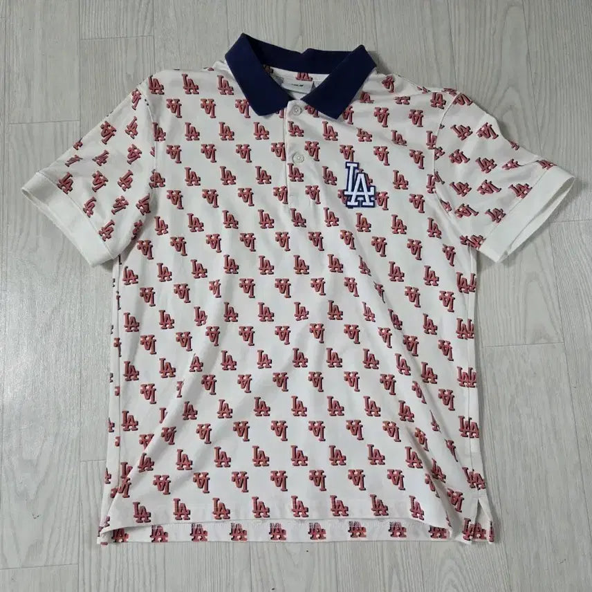 [BUNJANG] MLB Men's L (100) Short Sleeve Polo Shirt / MLB 남성 카라티