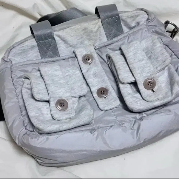 [BUNJANG] 10X Dance Fahisom Button Pocket Crossbody Bag / 텐스댄스 파히섬 버튼 포켓 크로스백