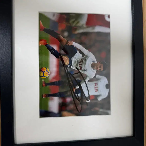 [BUNJANG] Dele Alli Tottenham Hotspur Signed Jersey Framed Display / 델레 알리 토트넘 축구선수 친필 싸인 + 액자 보관