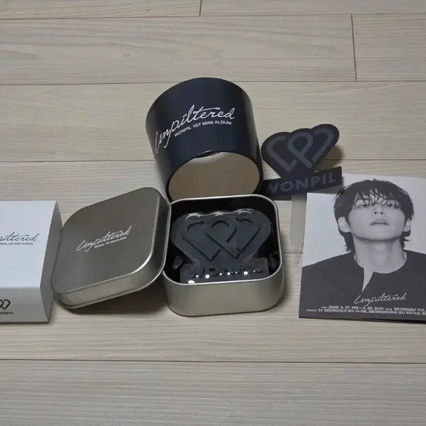 [BUNJANG] DAY6 Wonpil Unfiltered Listening Party Soap Set / 데이식스 원필 언필터드 청음회 팝업 비누 세트 wonpil