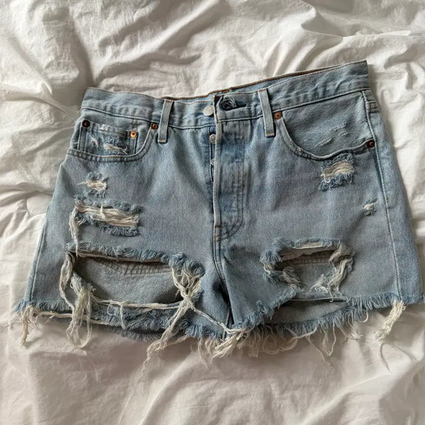 [BUNJANG] Levi's 501 Denim Shorts 27 / 새상품 :) 리바이스 501 숏팬츠 데님반바지 27