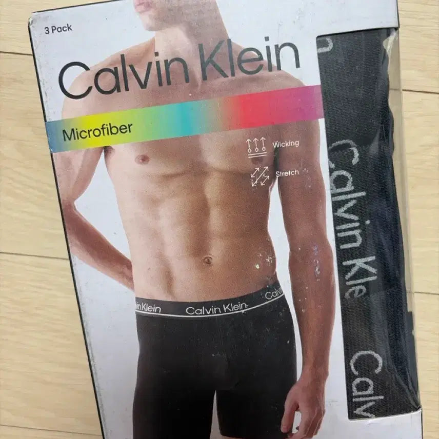 [BUNJANG] Calvin Klein Microfiber Boxer Briefs 3-Pack / 캘빈클라인 마이크로파이버 박서브리프 3팩 M