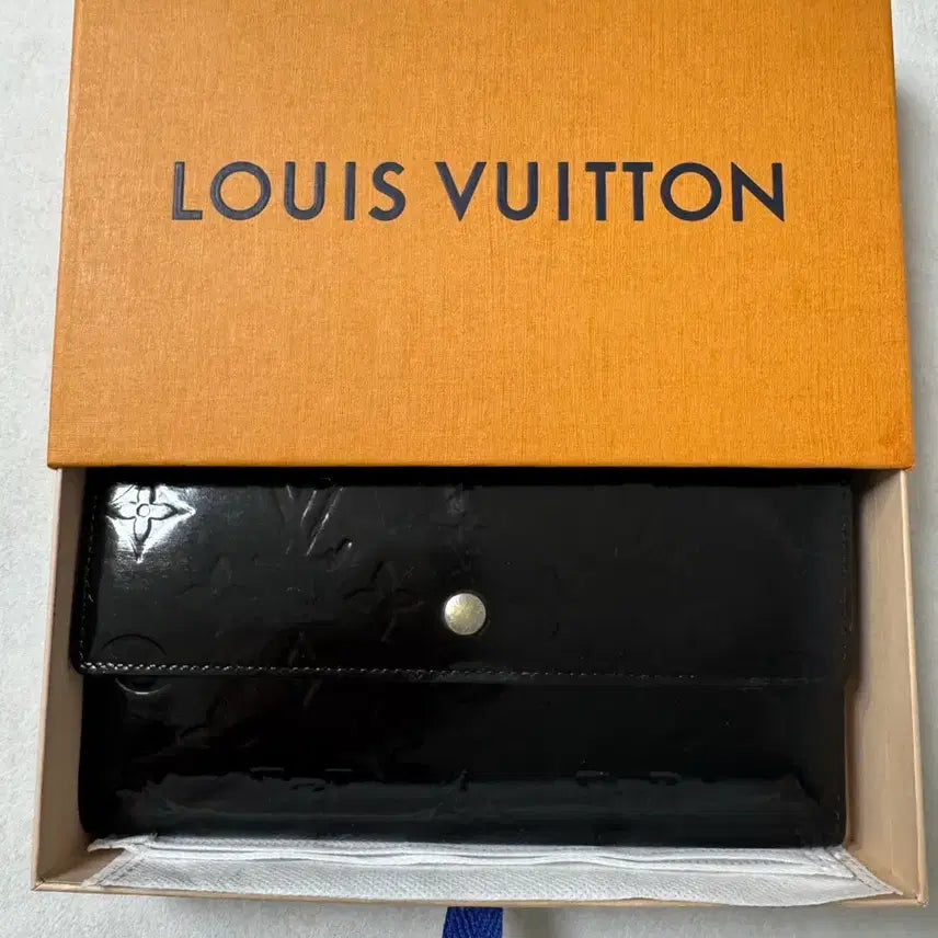 [BUNJANG] Louis Vuitton Monogram Long Wallet Black / 정품 루이비통 모노그램 장지갑 블랙