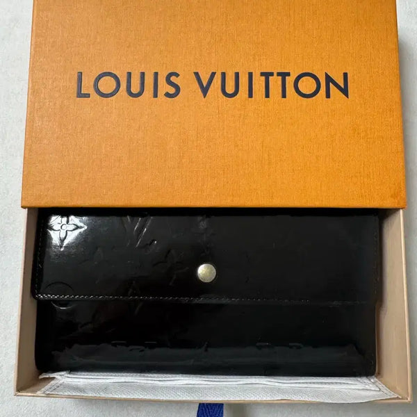 [BUNJANG] Louis Vuitton Monogram Long Wallet Black / 정품 루이비통 모노그램 장지갑 블랙