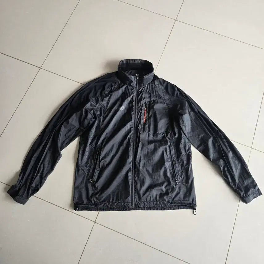 [BUNJANG] KOLON SPORT Windbreaker Jacket Black Men's Size 105 / 코오롱스포츠 바람막이 블랙 105