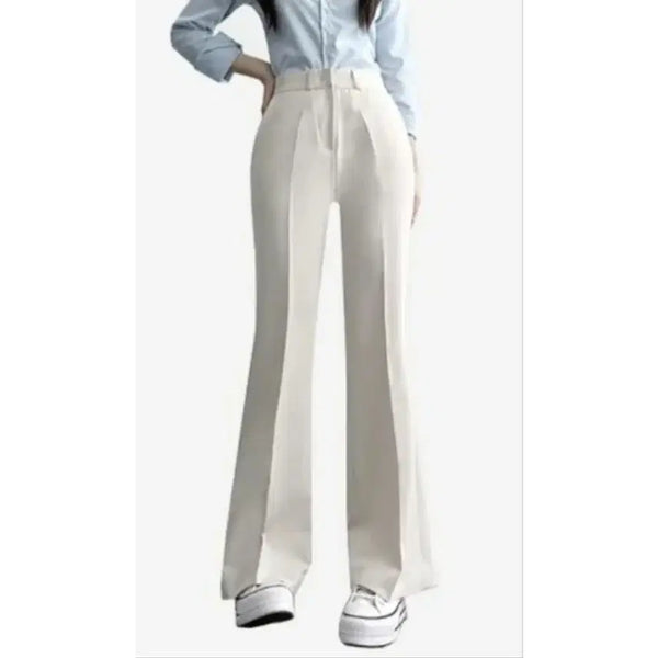 [BUNJANG] Ivory Bootcut Slacks (Size M) / 아이보리색 부츠컷 슬랙스(M 사이즈)