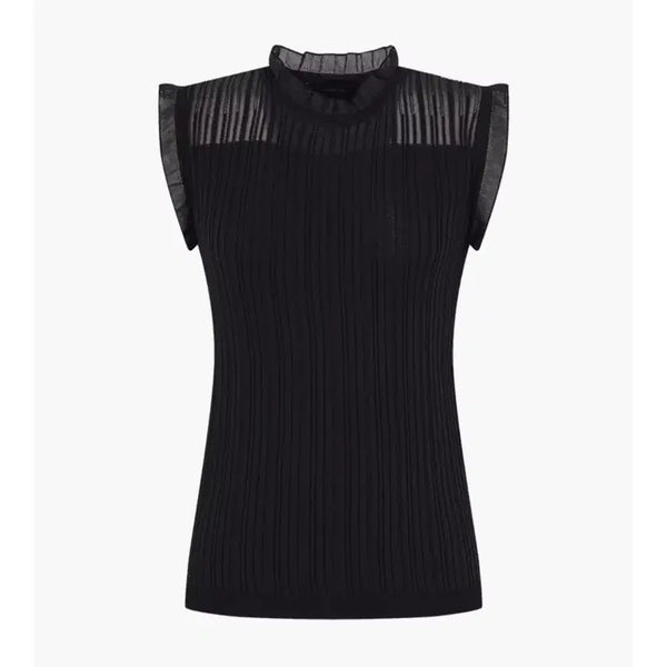 [BUNJANG] Kenneth Lady Frill Knit Top / 케네스레이디 프릴 니트 탑
