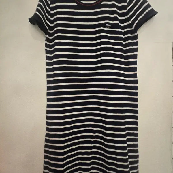 [BUNJANG] Lacoste Striped Knit Dress Size 34 / 라코스테 스트라이프 니트 원피스 34