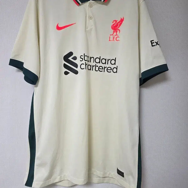 [BUNJANG] Nike Liverpool 21-22 Away Jersey / [L] 나이키 리버풀 21-22 어웨이