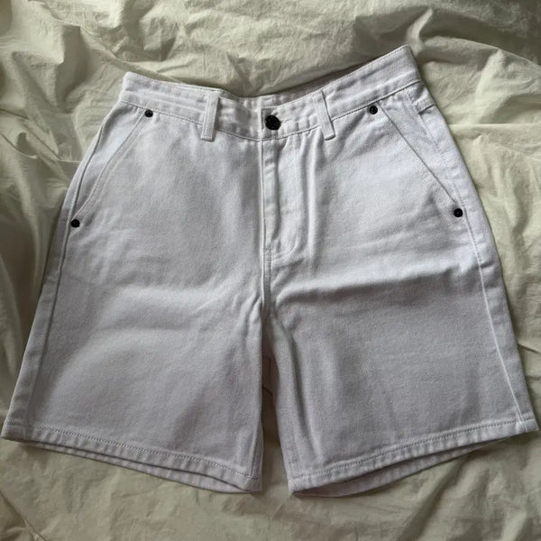 [BUNJANG] Depound White Shorts / 새상품 :) 드파운드 화이트 반바지
