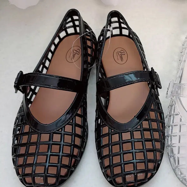 [BUNJANG] Mary Jane Jelly Shoes - Black / 메리제인 젤리슈즈 (블랙 색상)