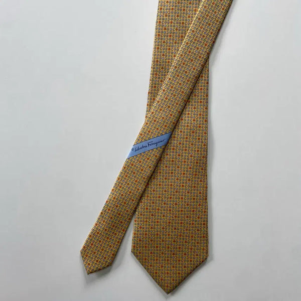 [BUNJANG] Ferragamo Silk Necktie / 페레가모(Ferragamo) 명품 정품 넥타이