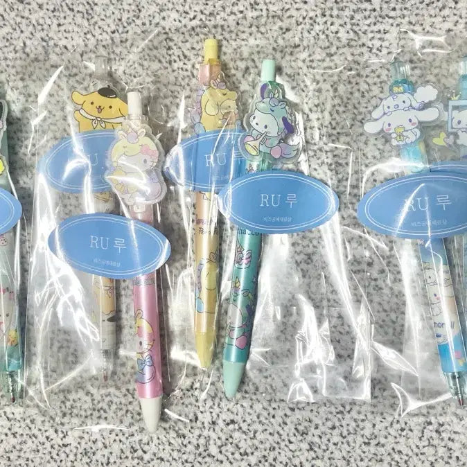 [BUNJANG] Sanrio Ballpoint Pen Set (9 pieces) / 산리오 볼펜 세트 (9개)