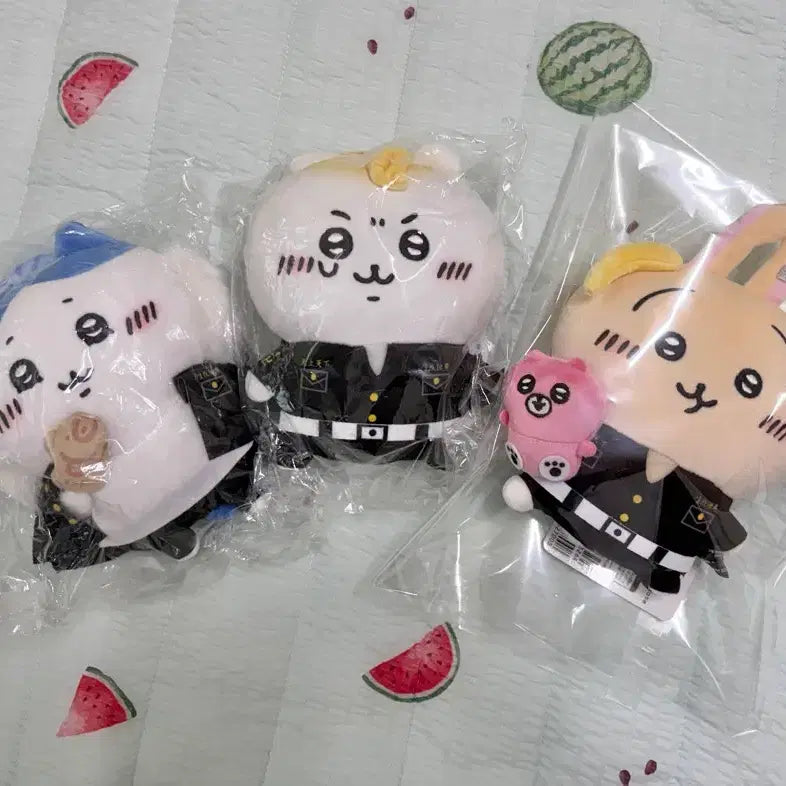 [BUNJANG] Tokyo Revengers x Chiikawa Collaboration Plush Set (3 Types) / 무배)도쿄리벤저스 치이카와 콜라보 누이 3종 일괄 도리벤 우사기 하치와레