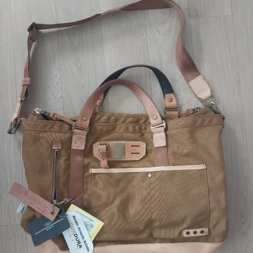 [BUNJANG] MSPC Masterpiece Camel Color Shoulder Bag / 일본명품 mspc 마스터피스가방 남여공용 숄더 크로스 토드