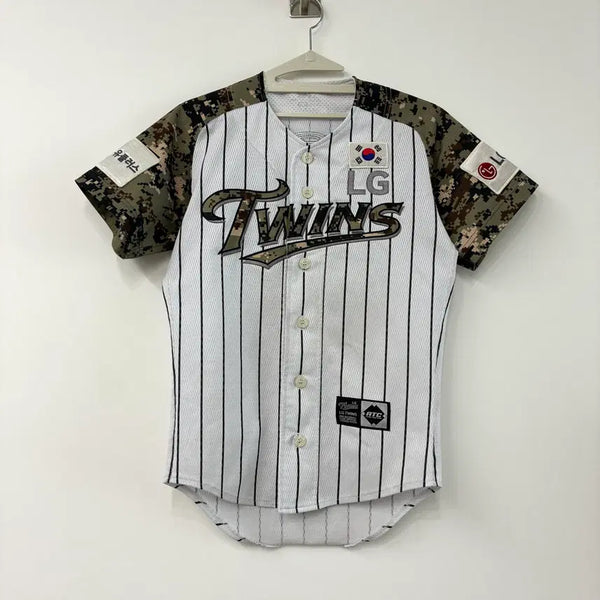 [BUNJANG] LG Twins Chae Eun-seong Signed Military Edition Jersey / LG트윈스 채은성 마킹 선수 싸인 밀리터리 에디션 유니폼