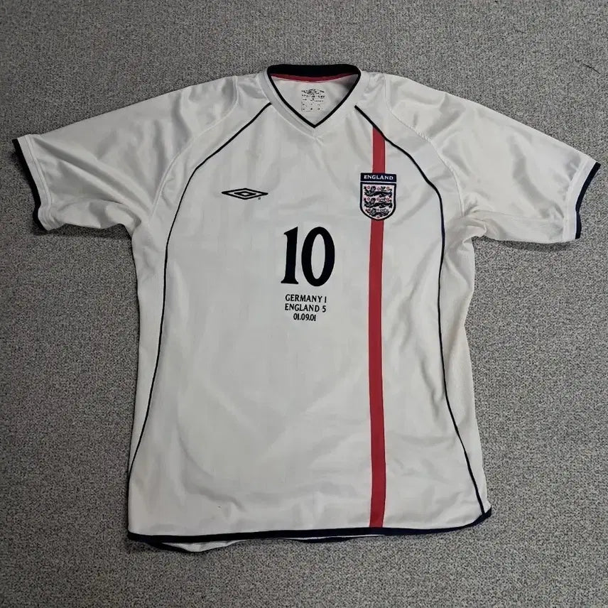 [BUNJANG] Umbro England Football Jersey #10 / 엄브로 잉글랜드 축구 유니폼 10번
