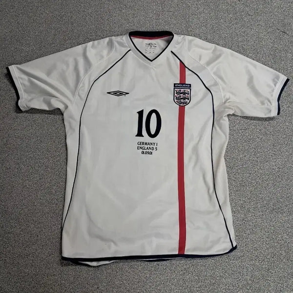 [BUNJANG] Umbro England Football Jersey #10 / 엄브로 잉글랜드 축구 유니폼 10번