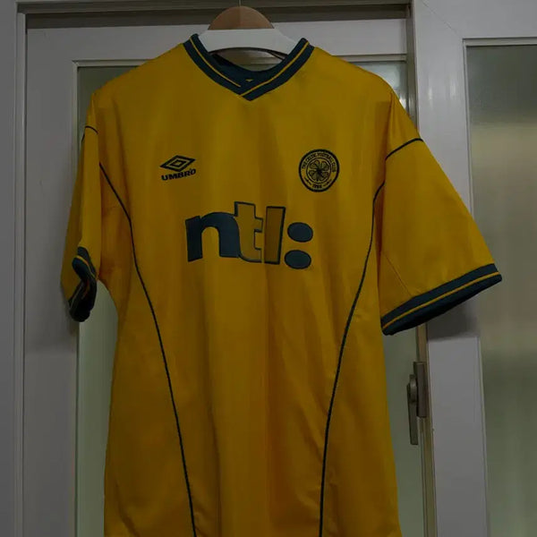 [BUNJANG] Celtic FC 2000-2001 Away Henrik Larsson Jersey (L/XL) / 2000-2001년 셀틱FC 어웨이 라르손