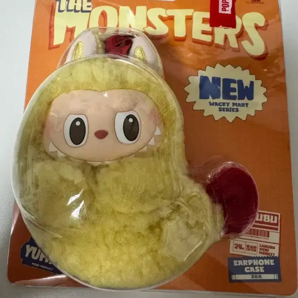 [BUNJANG] Pop Mart Labubu Shrimp Tempura Earphone Case Airpods Keychain / 팝마트 라부부 새우튀김 이어폰 에어팟 케이스 키링 랜덤