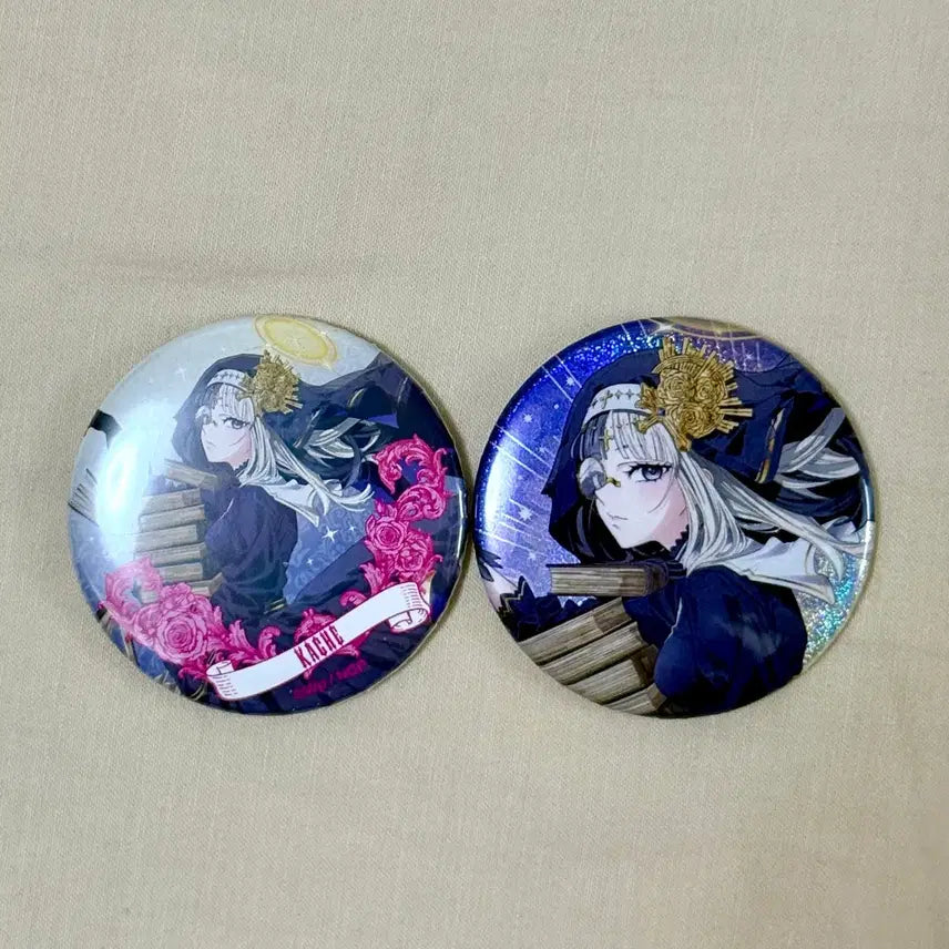 [BUNJANG] Need a Girl Overdose GiGO Collaboration Can Badge Set (2 Types) / 니디걸오버도즈 GiGO 콜라보 카체 캔뱃지 2종