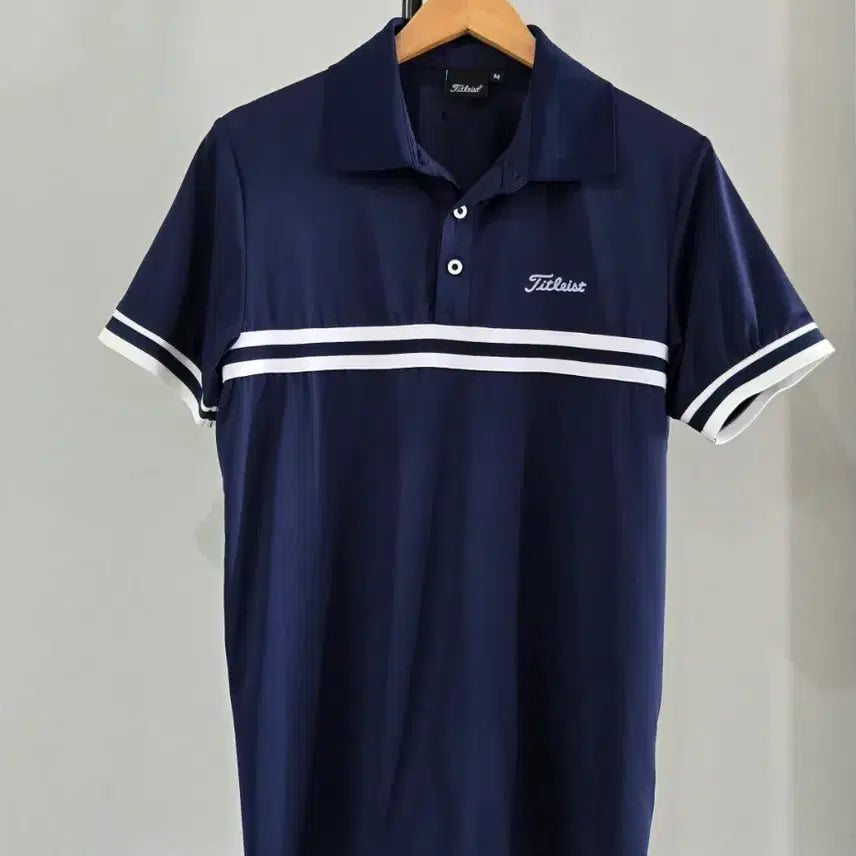 [BUNJANG] Titleist Navy Golf Short Sleeve T-Shirt (M) / 타이틀리스트 네이비 골프 반팔 티셔츠