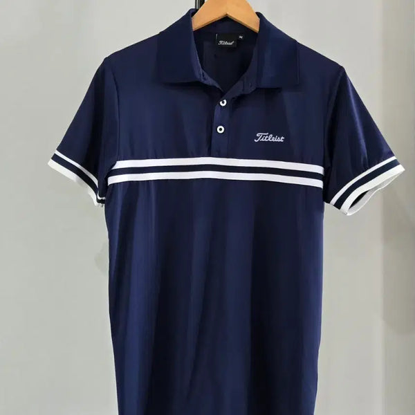 [BUNJANG] Titleist Navy Golf Short Sleeve T-Shirt (M) / 타이틀리스트 네이비 골프 반팔 티셔츠