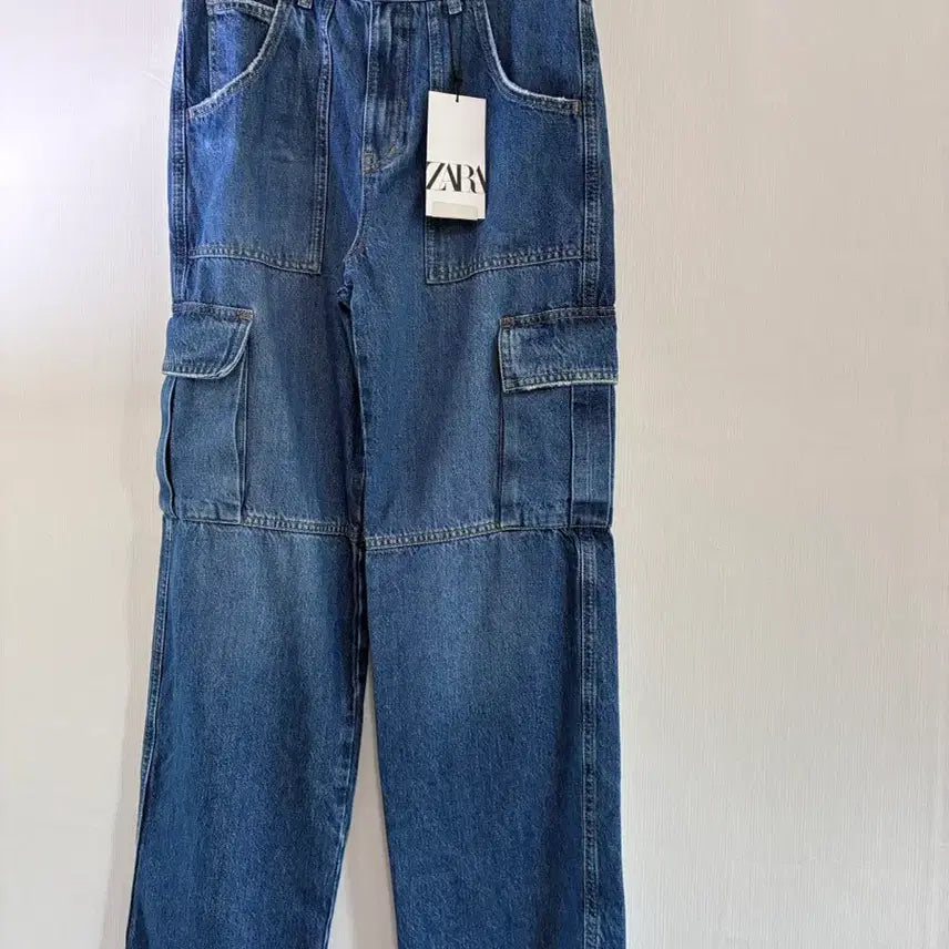 [BUNJANG] Zara Cargo Denim Pants / ZARA 카고 데님 팬츠