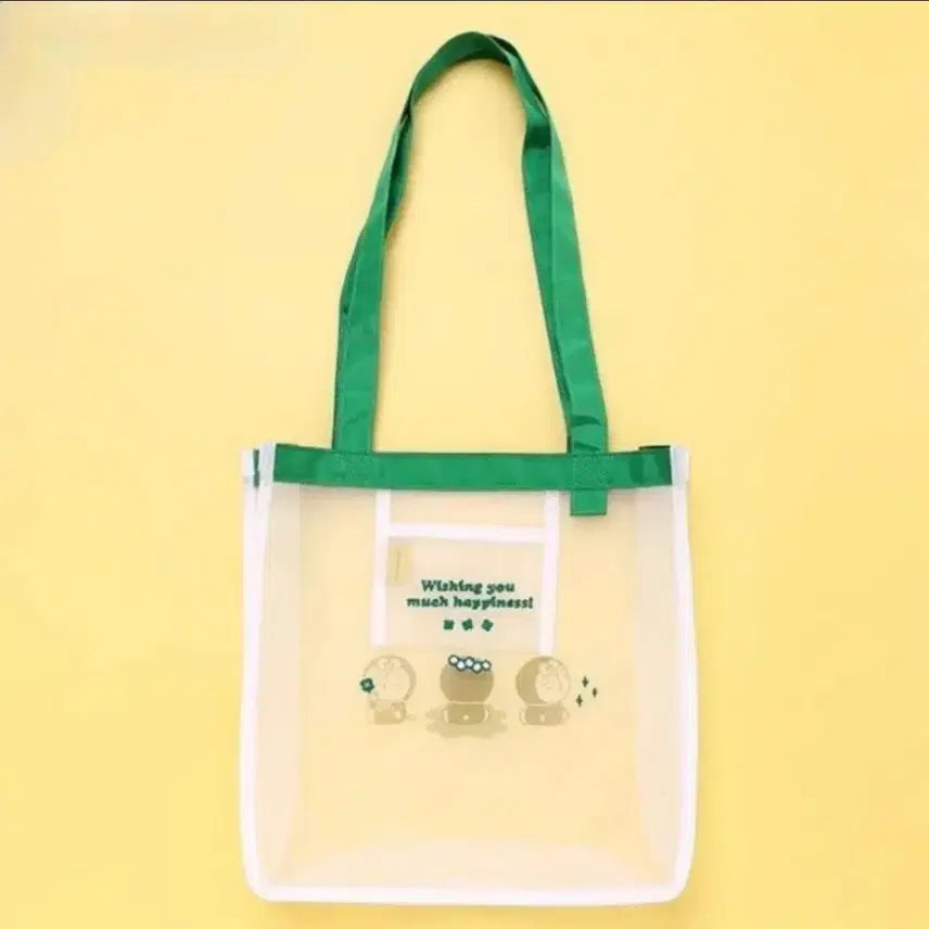 [BUNJANG] Doraemon Popup Mesh Tote Bag Eco Bag / [일본 정품] 도라에몽 팝업 메쉬 토트백 에코백
