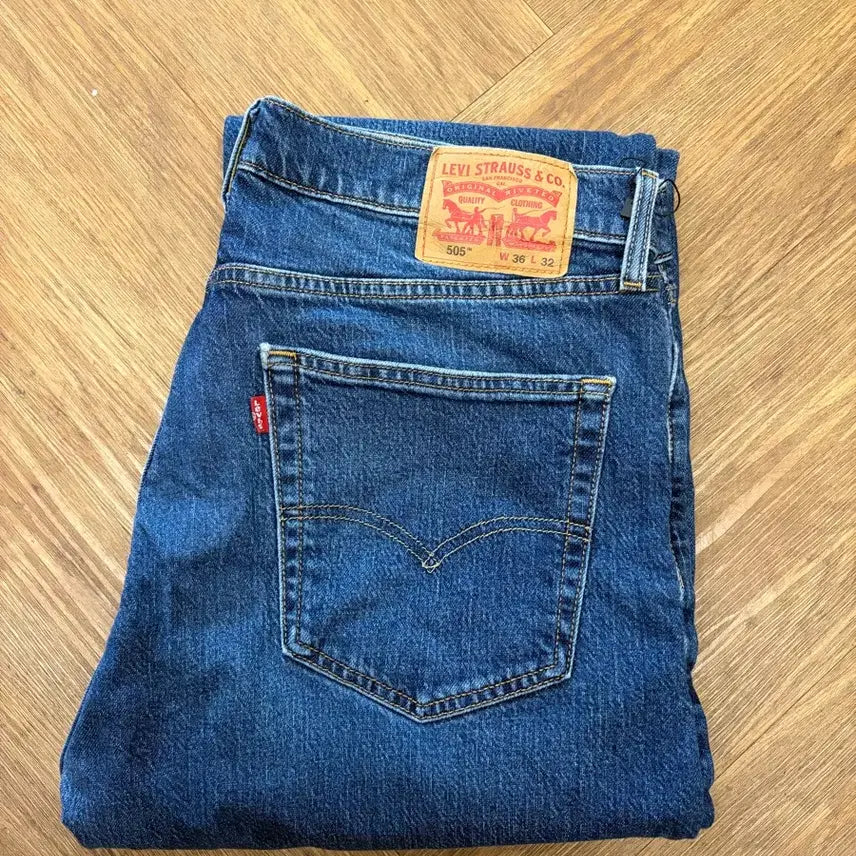 [BUNJANG] Levi's 505 Denim Pants Jeans / N10. 리바이스505 데님팬츠 청바지