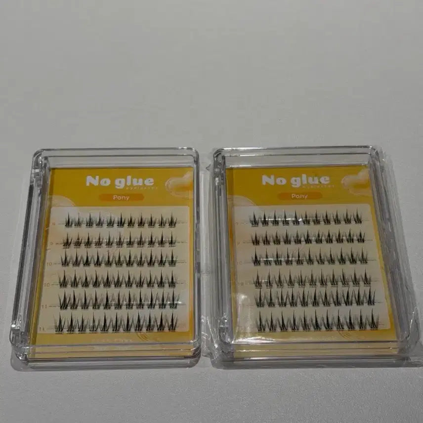 [BUNJANG] No-Glue Flashing Eyelashes - 2 Sets / (새상품)깜빡 노글루 속눈썹, 포니, 2개