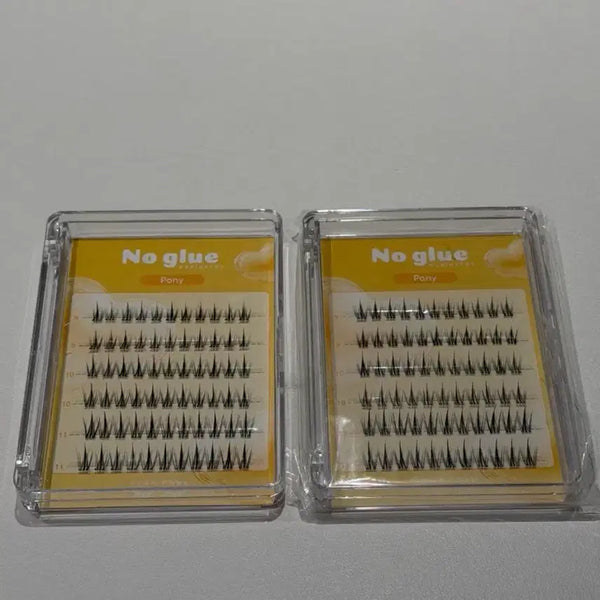 [BUNJANG] No-Glue Flashing Eyelashes - 2 Sets / (새상품)깜빡 노글루 속눈썹, 포니, 2개