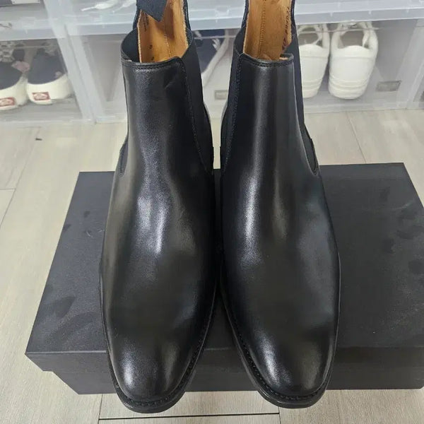 [BUNJANG] Berwick x Tonywack Cuban Heel Chelsea Boots Black 280 / 버윅X토니웩 쿠반힐 첼시부츠 280 블랙