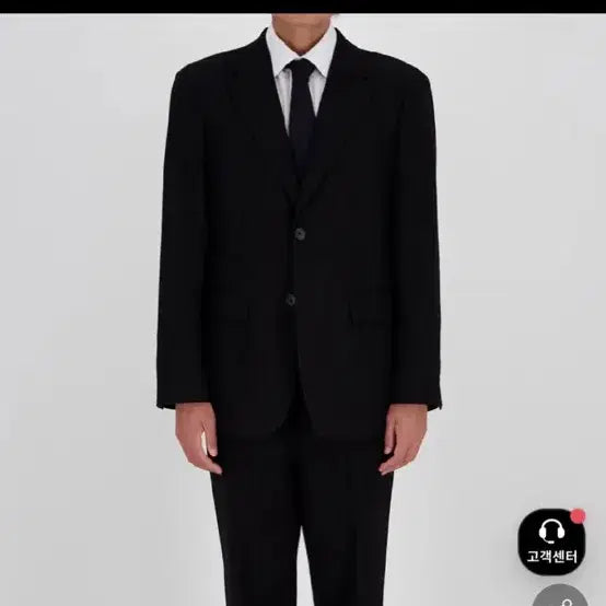 [BUNJANG] MERGO&VIEWOS Collaboration Suit Jacket Black / 메르고& 뷰스 콜라보 정장 자켓 새상품