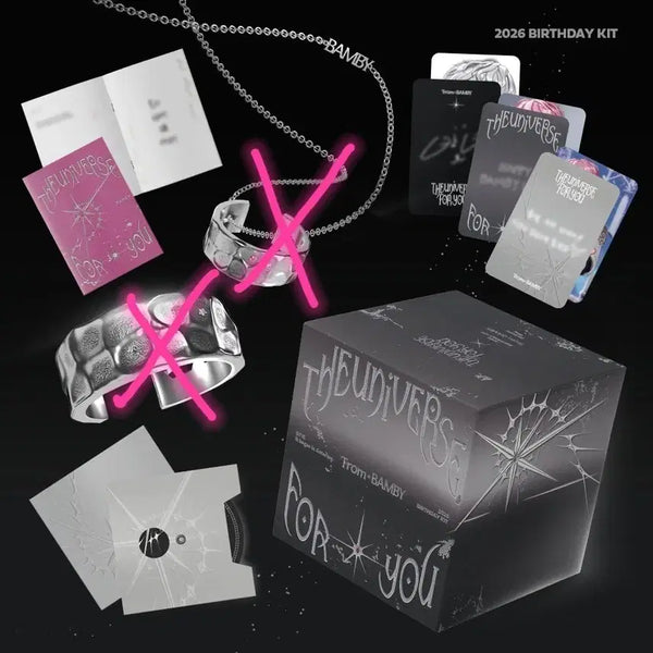 [BUNJANG] Bambi 2026 Birthday Kit Bundle Set (Excluding Ring) / 2026 밤비 생일키트 반지 제외 일괄