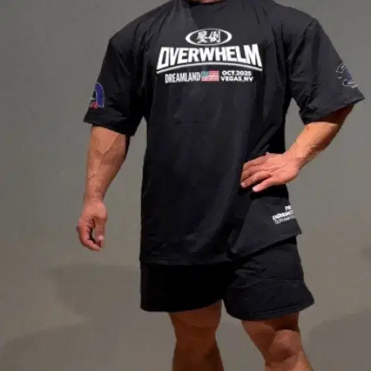 [BUNJANG] All Rounder US Arch Black Short Sleeve T-shirt Size 3 (Unsealed) / (미개봉 3사이즈)올라운더 US 아치 블랙 반팔