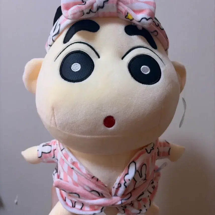[BUNJANG] Crayon Shin-chan "Slightly Naughty" Plush Doll with Outfit and Headband / 조금 숭한 짱구인형
