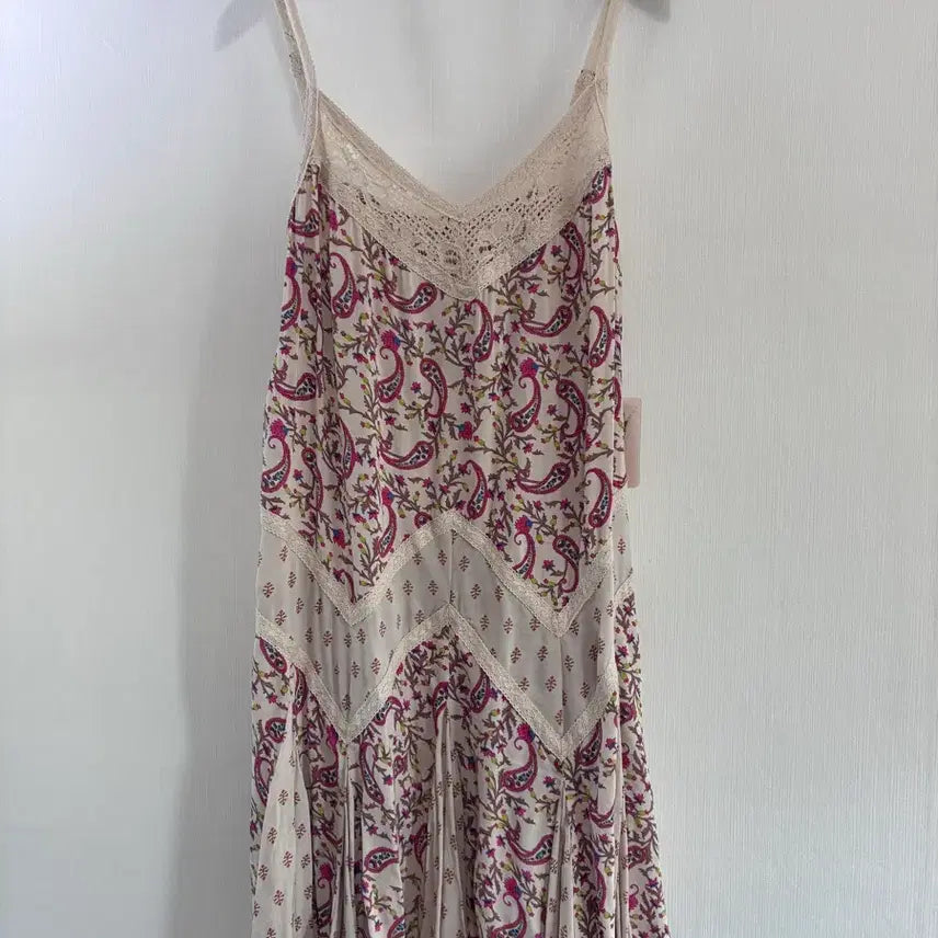 [BUNJANG] Paisley Sleeveless Mini Dress / 페이즐리 민소매 원피스